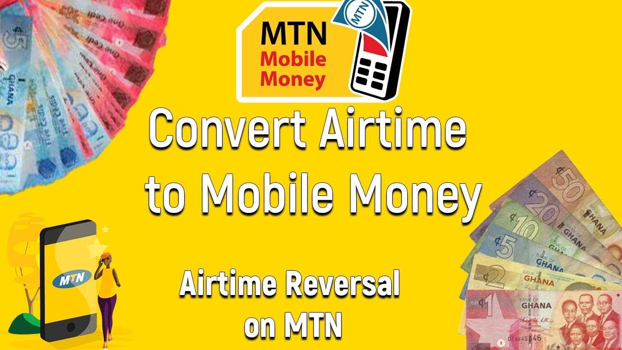 How to do MTN Mobile Money airtime reversal, Convert Airtime to Money without any App.